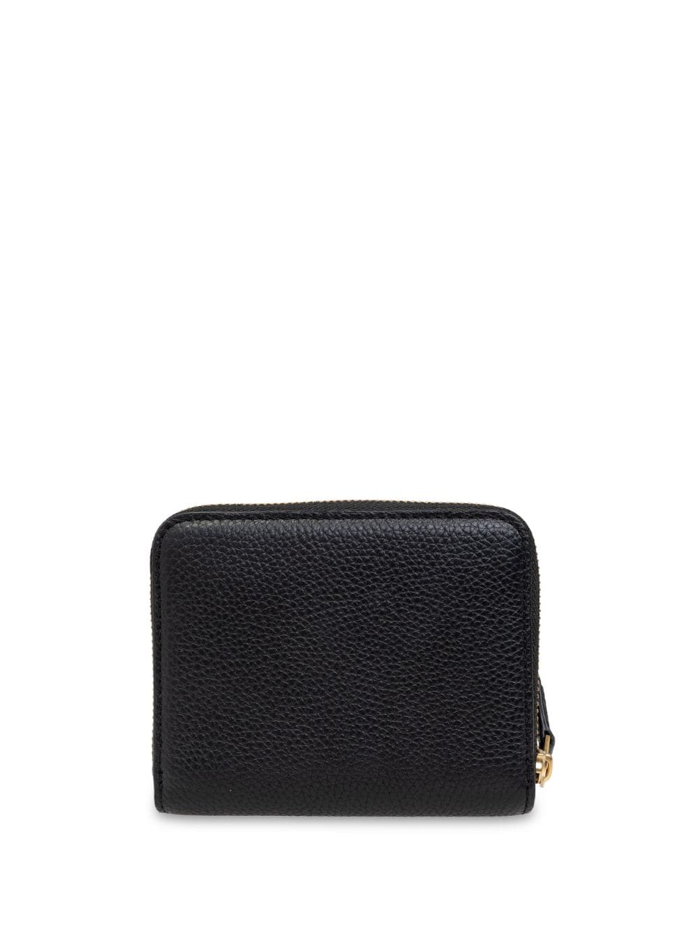 Coach Billfold pebbled-leather wallet
