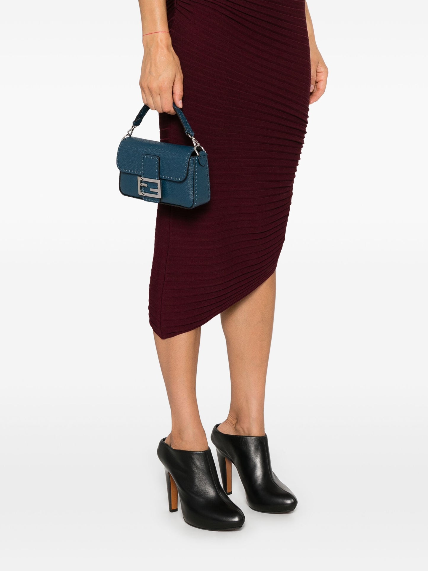 Fendi Baguette mini leather bag