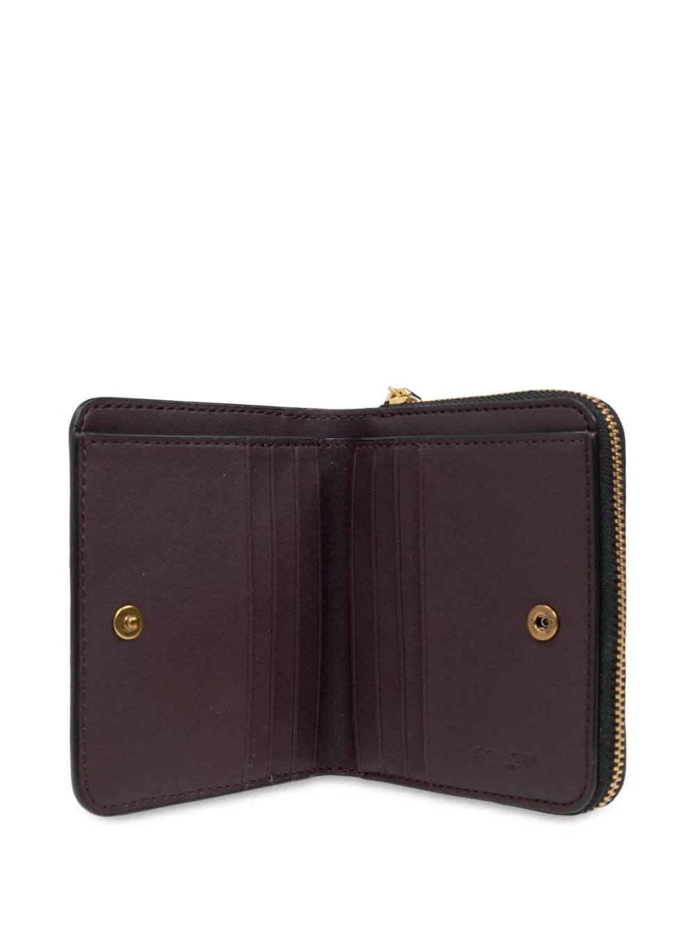 Coach Billfold pebbled-leather wallet