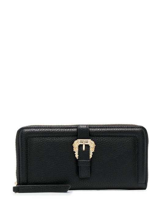 Versace Jeans Couture Baroque buckle wallet