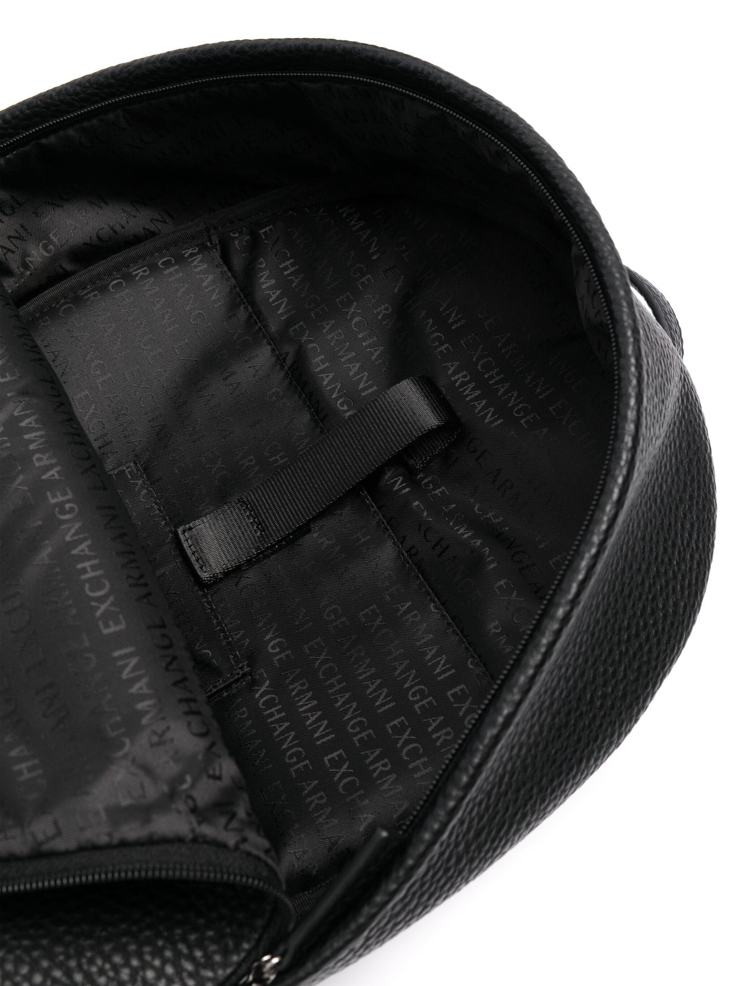 Armani Exchange logo-plaque backpack