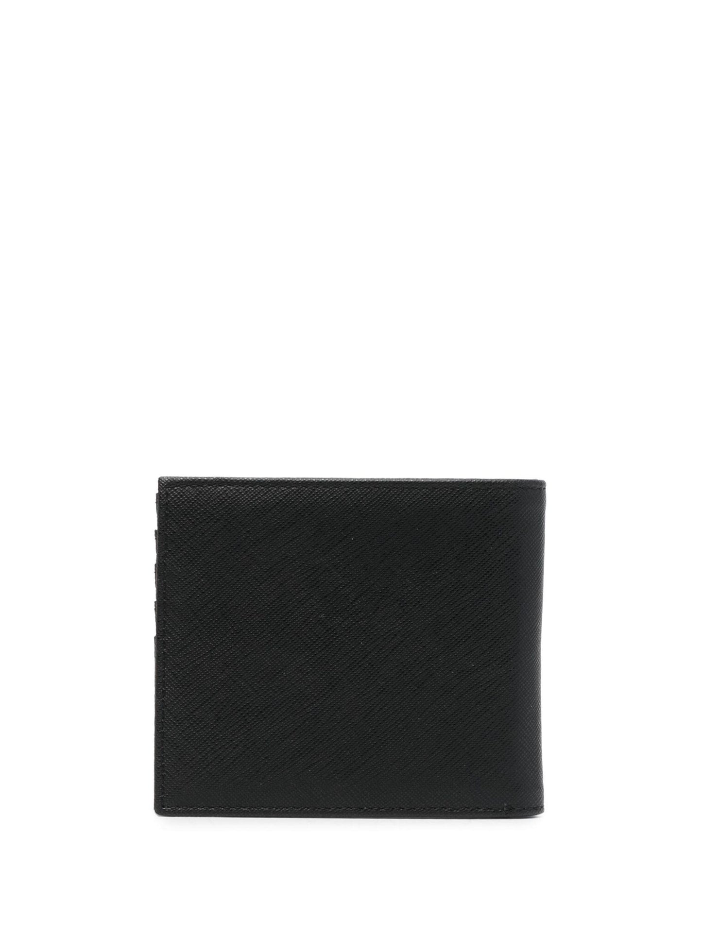 Emporio Armani logo-plaque wallet set