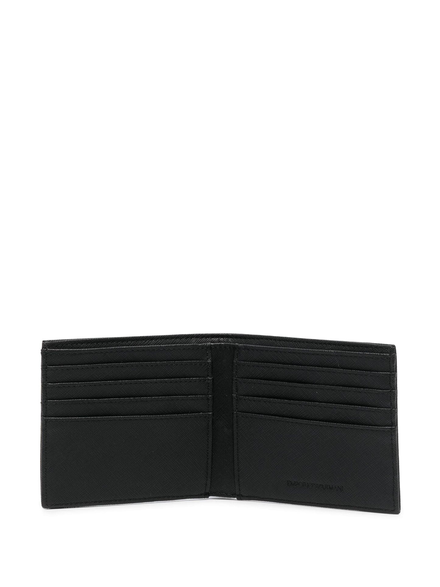 Emporio Armani logo-plaque wallet set