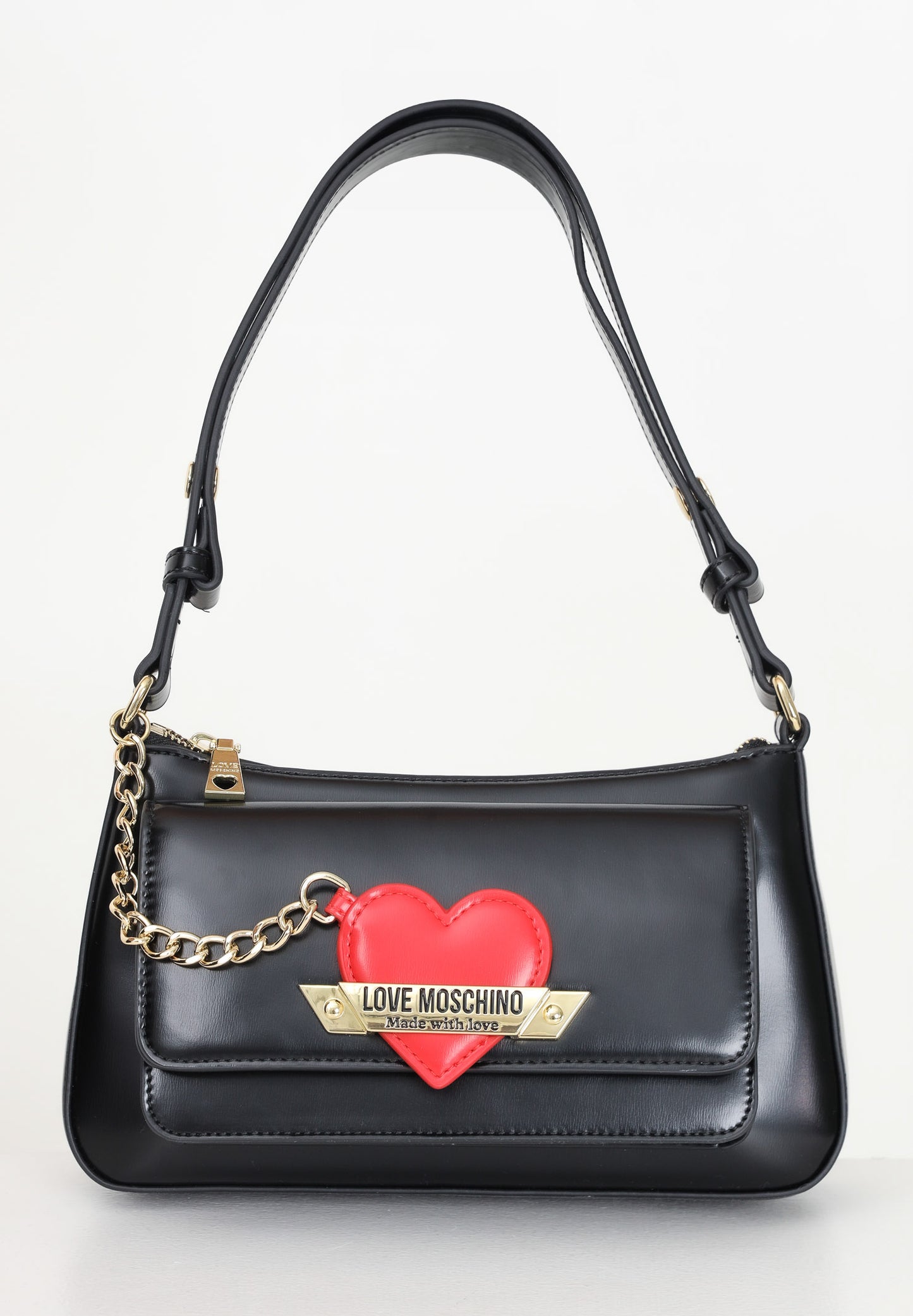 Love Moschino Heart-charm shoulder bag