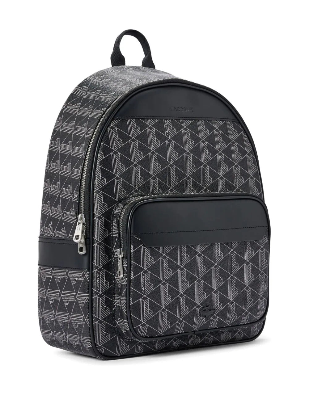 Lacoste monogram-print backpack