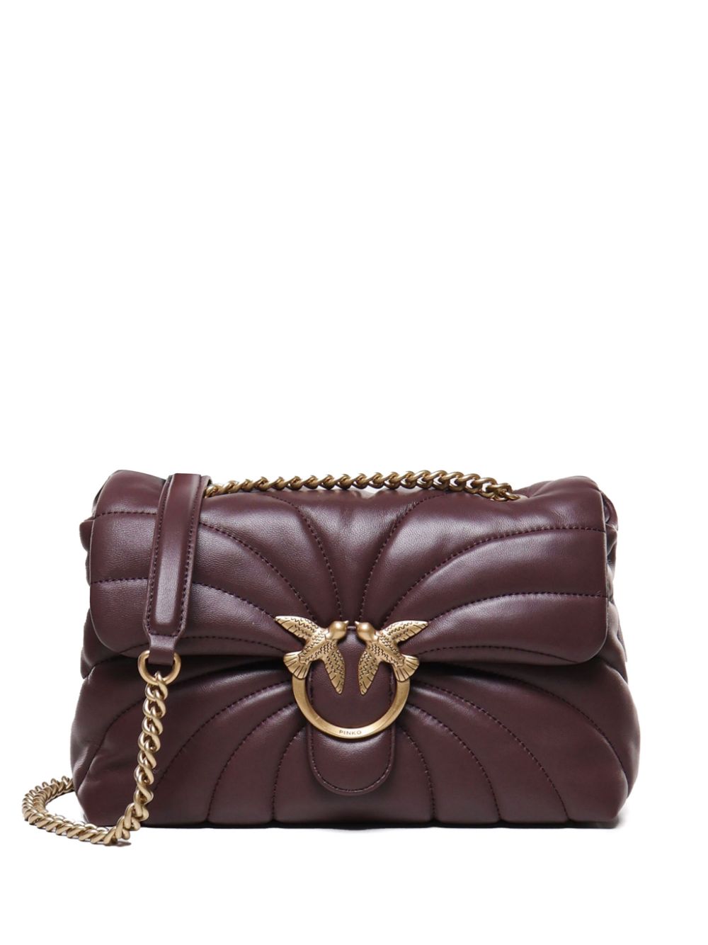 Pinko classic Love Puff leather shoulder bag