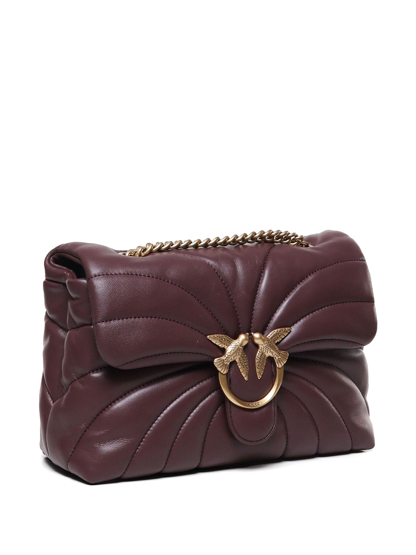 Pinko classic Love Puff leather shoulder bag