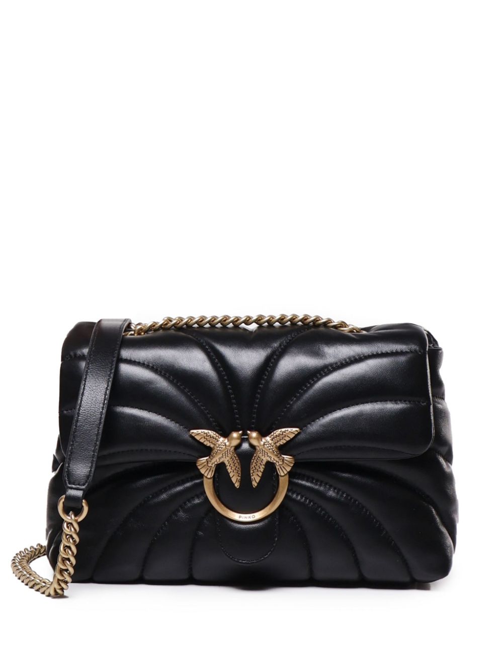 Pinko classic Love Puff leather shoulder bag