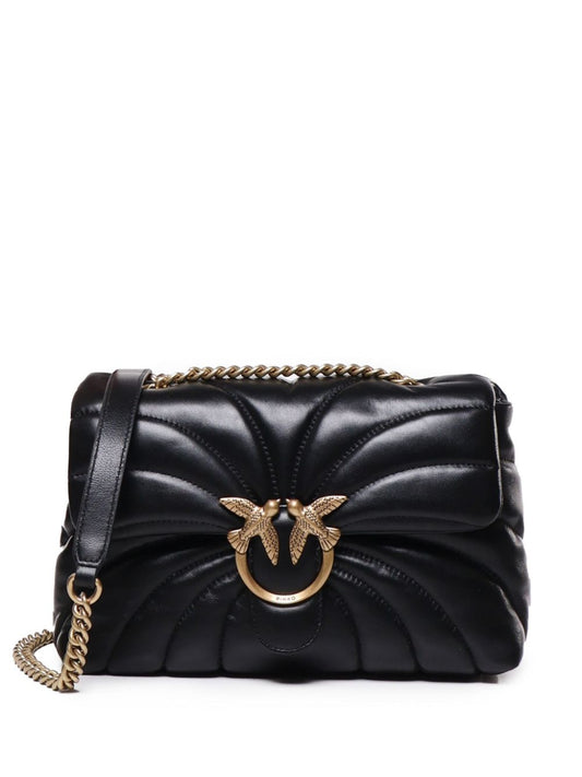 Pinko classic Love Puff leather shoulder bag