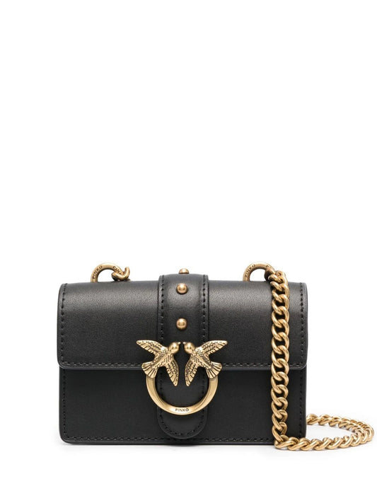 Pinko Love One Micro leather mini bag