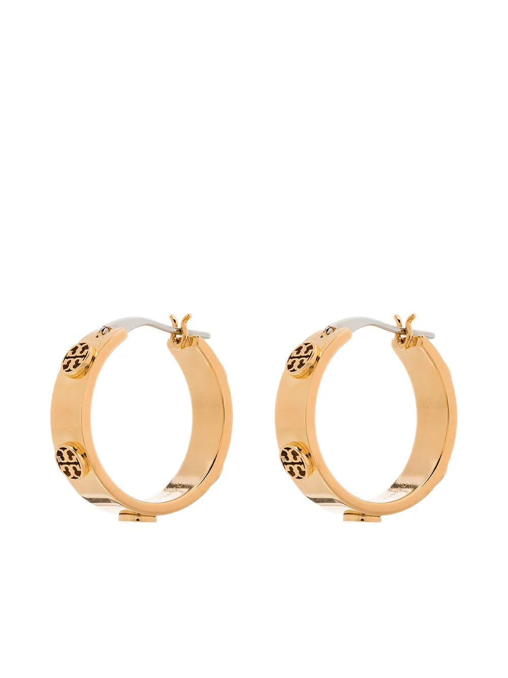 Tory Burch Miller stud hoop earrings