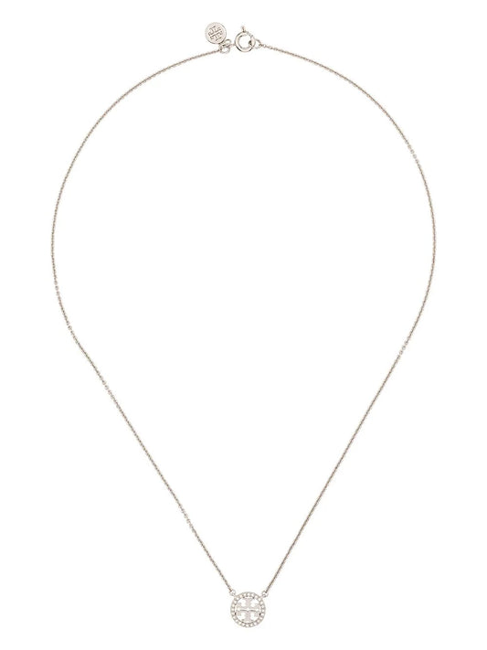 Tory Burch Miller Double T crystal necklace