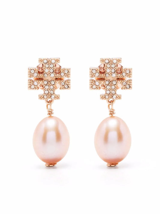 Tory Burch Mother of pearl drop earrings