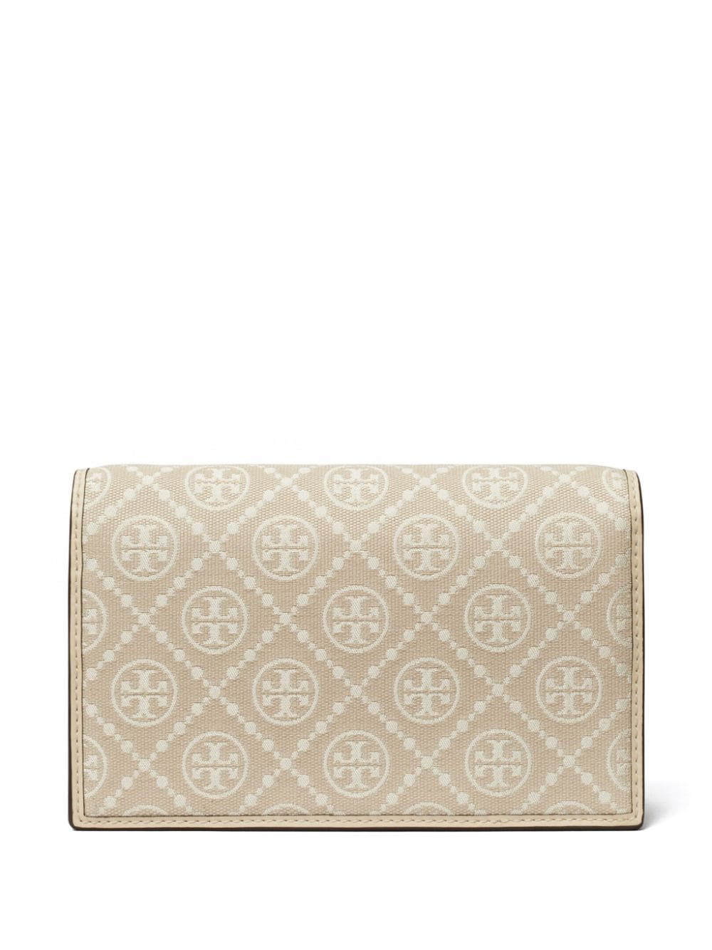 Tory Burch monogram-jacquard leather bag