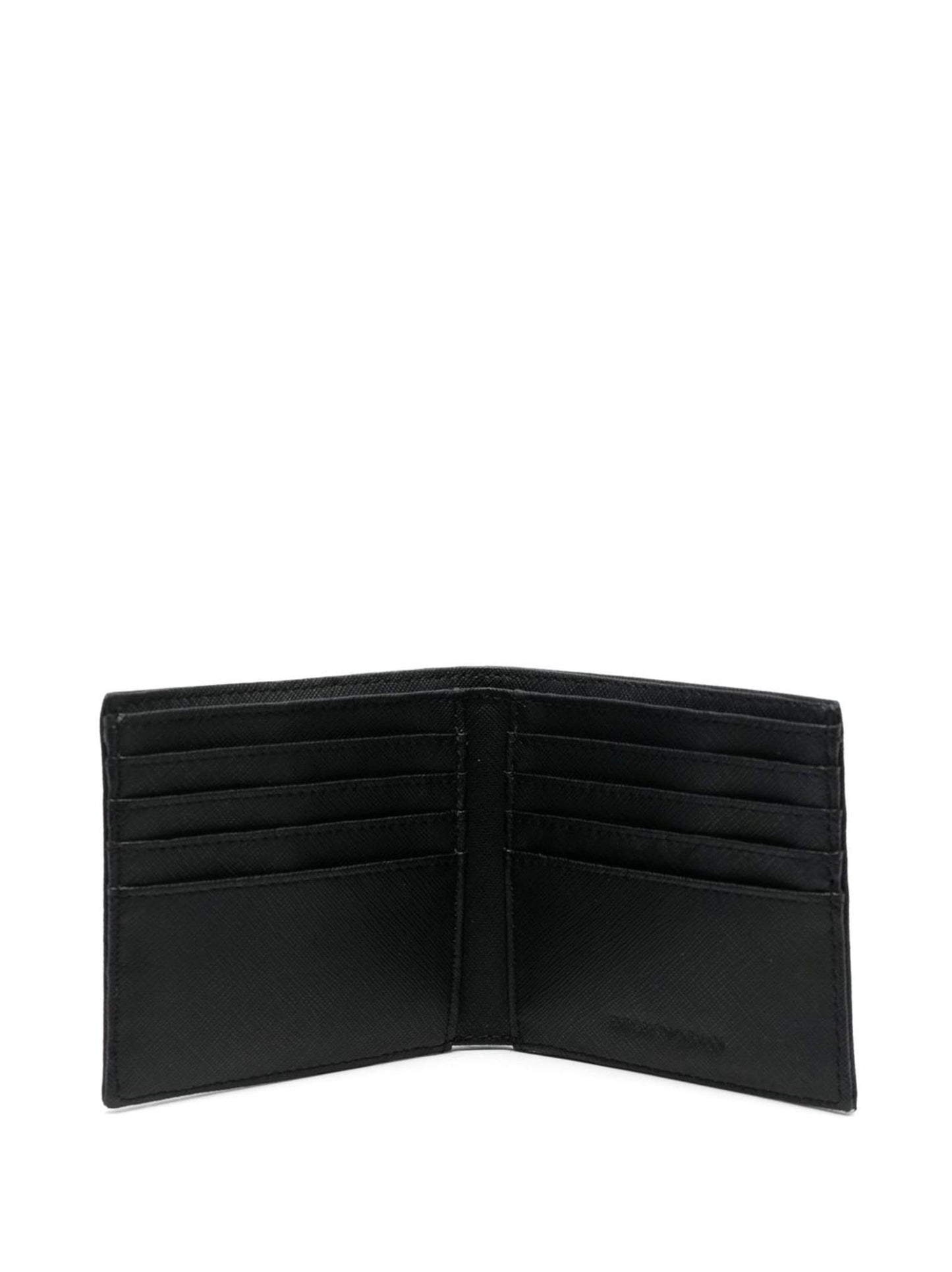 Emporio Armani Logo-plaque bi-fold wallet