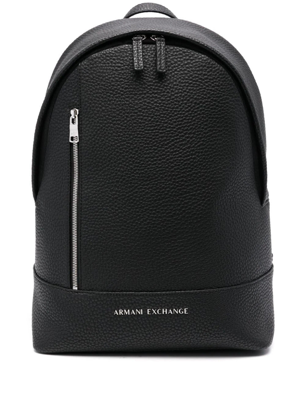 Armani Exchange logo-plaque backpack