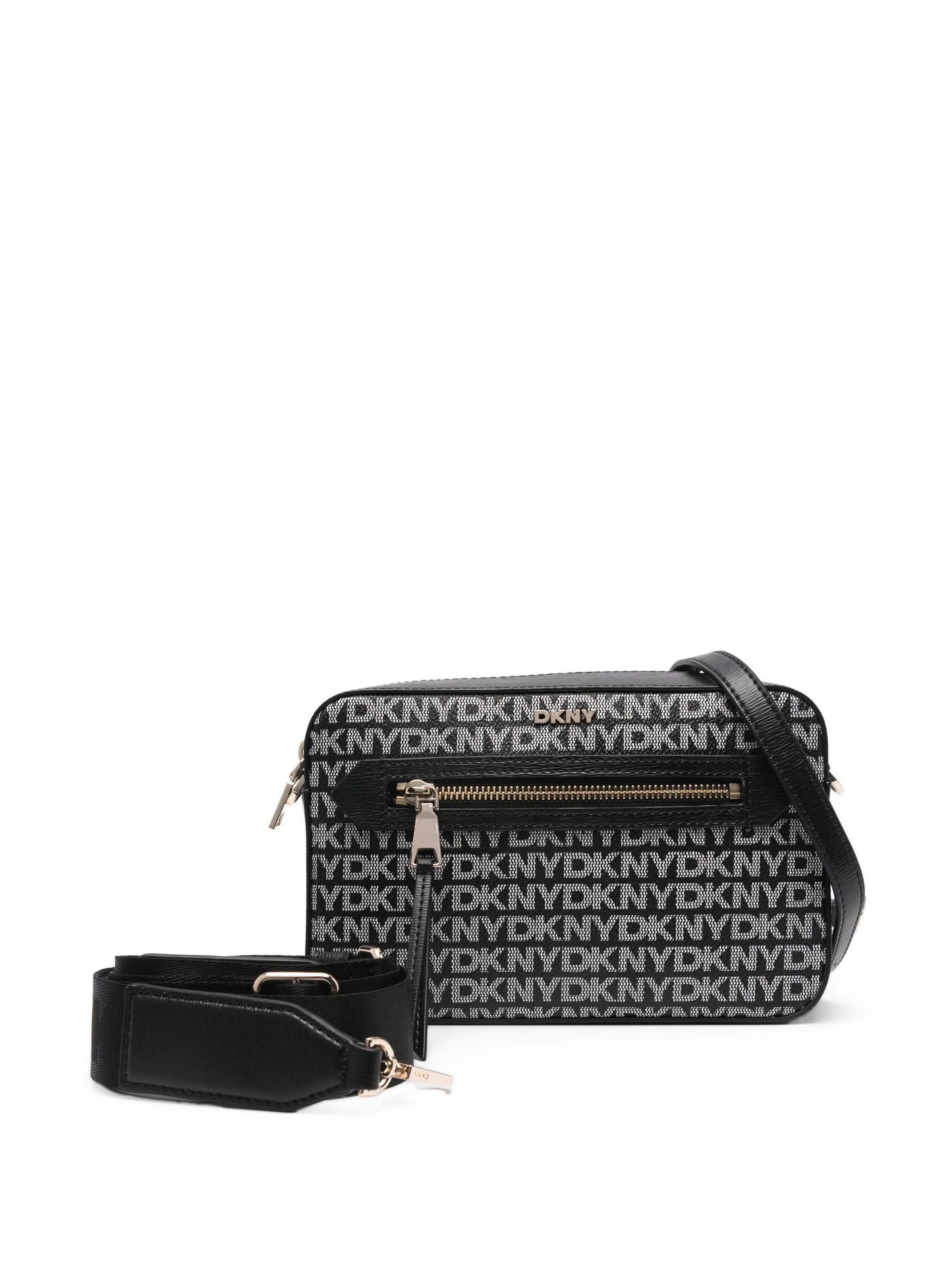 DKNY monogram-pattern shoulder bag