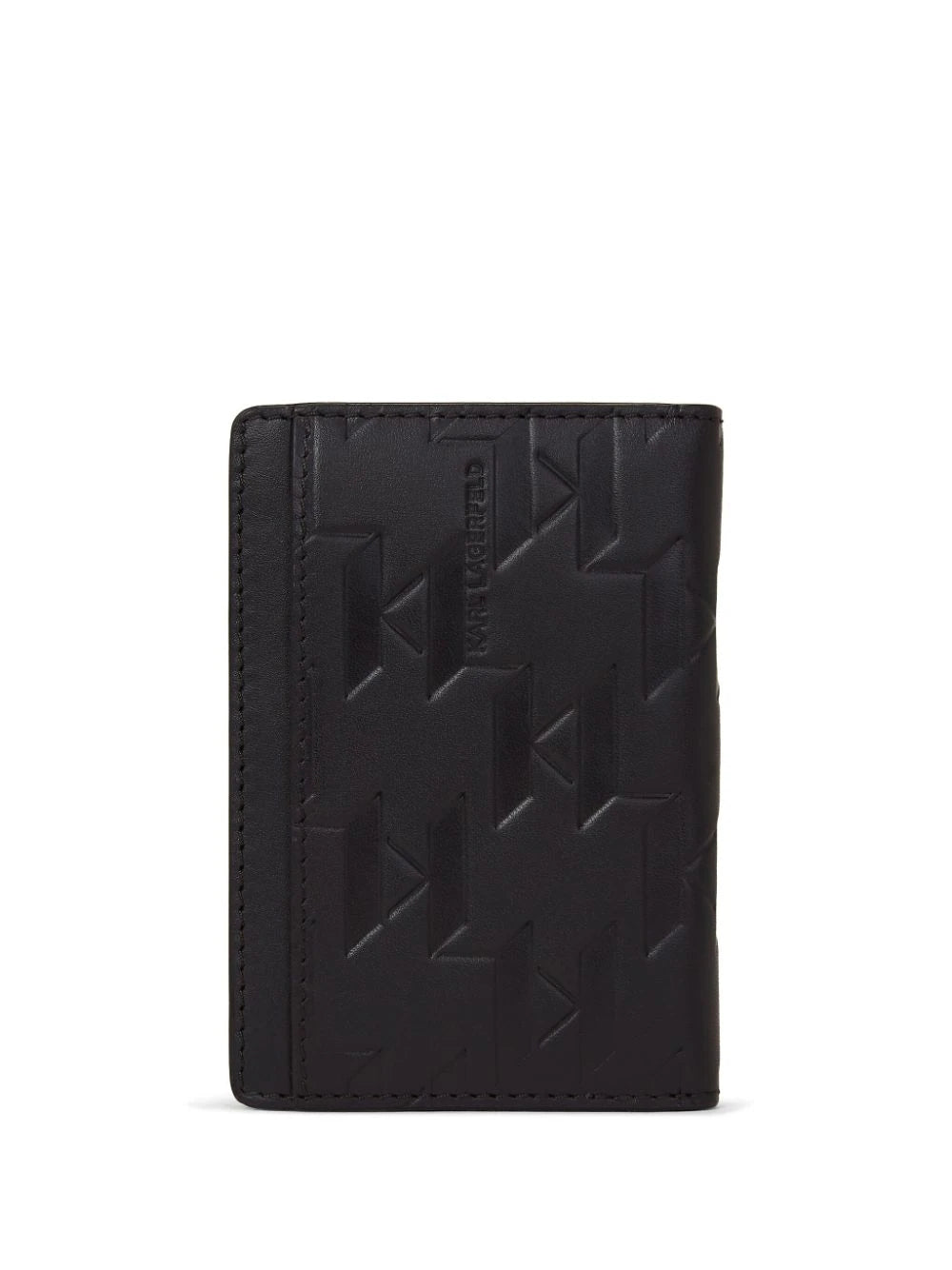 Karl Lagerfeld K/Loom leather card holder